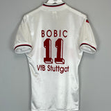 Shop 1993/95 STUTTGART BOBIC #11 HOME SHIRT (S) ADIDAS, classic football shirts, vintage football shirts & retro soccer jerseys at Cult Kits