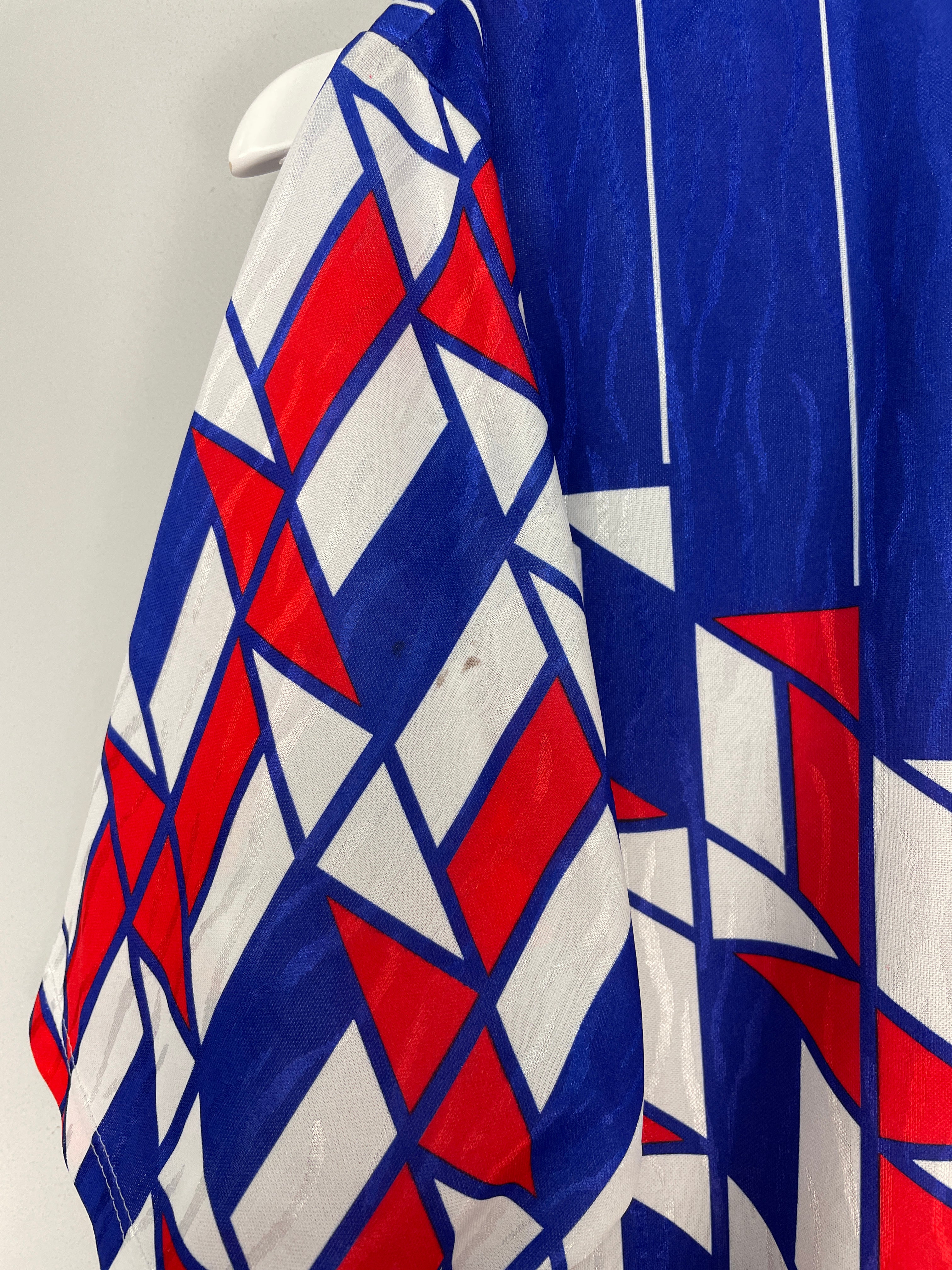 Shop 1989/90 AJAX AWAY SHIRT (L) UMBRO, classic football shirts, vintage football shirts & retro soccer jerseys at Cult Kits