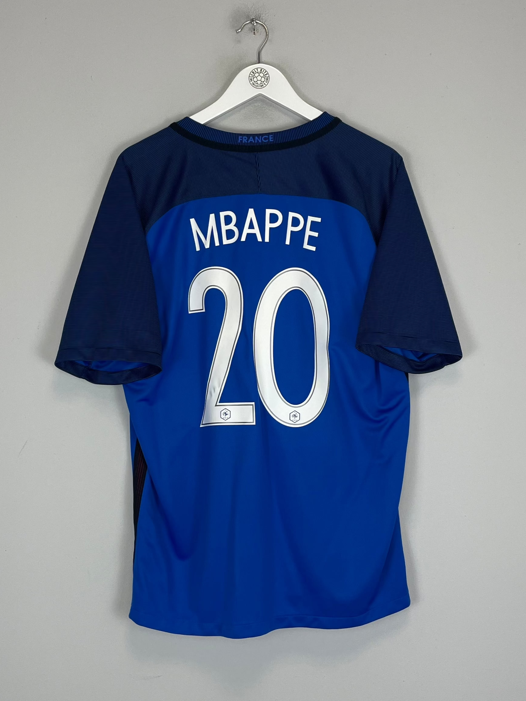 2016/17 FRANCE MBAPPE #20 HOME SHIRT (XL) NIKE