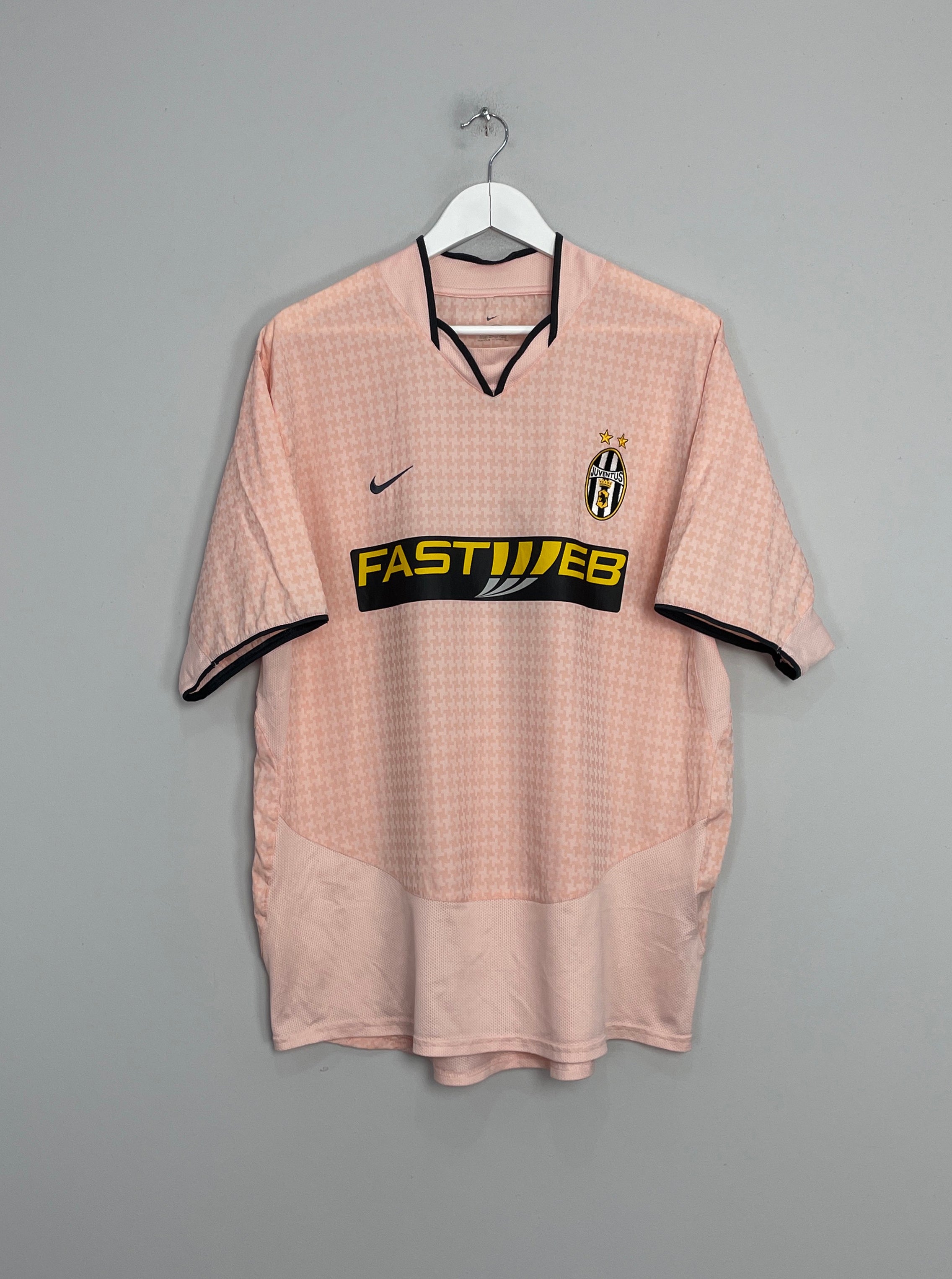 Shop 2003/04 JUVENTUS DEL PIERO #10 AWAY SHIRT (XL) NIKE, classic football shirts, vintage football shirts & retro soccer jerseys at Cult Kits
