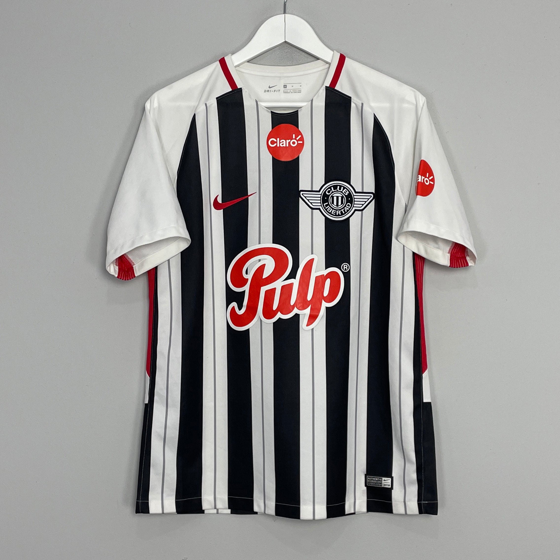 Shop 2018/19 CLUB LIBERTAD HOME SHIRT (M) NIKE, classic football shirts, vintage football shirts & retro soccer jerseys at Cult Kits