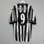 Shop 1997/99 NEWCASTLE SHEARER #9 HOME SHIRT (XL) ADIDAS, classic football shirts, vintage football shirts & retro soccer jerseys at Cult Kits
