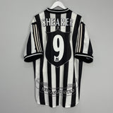 Shop 1997/99 NEWCASTLE SHEARER #9 HOME SHIRT (XL) ADIDAS, classic football shirts, vintage football shirts & retro soccer jerseys at Cult Kits