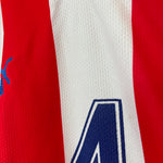 Shop 2000/02 PARAGUAY #4 HOME SHIRT (L) PUMA, classic football shirts, vintage football shirts & retro soccer jerseys at Cult Kits