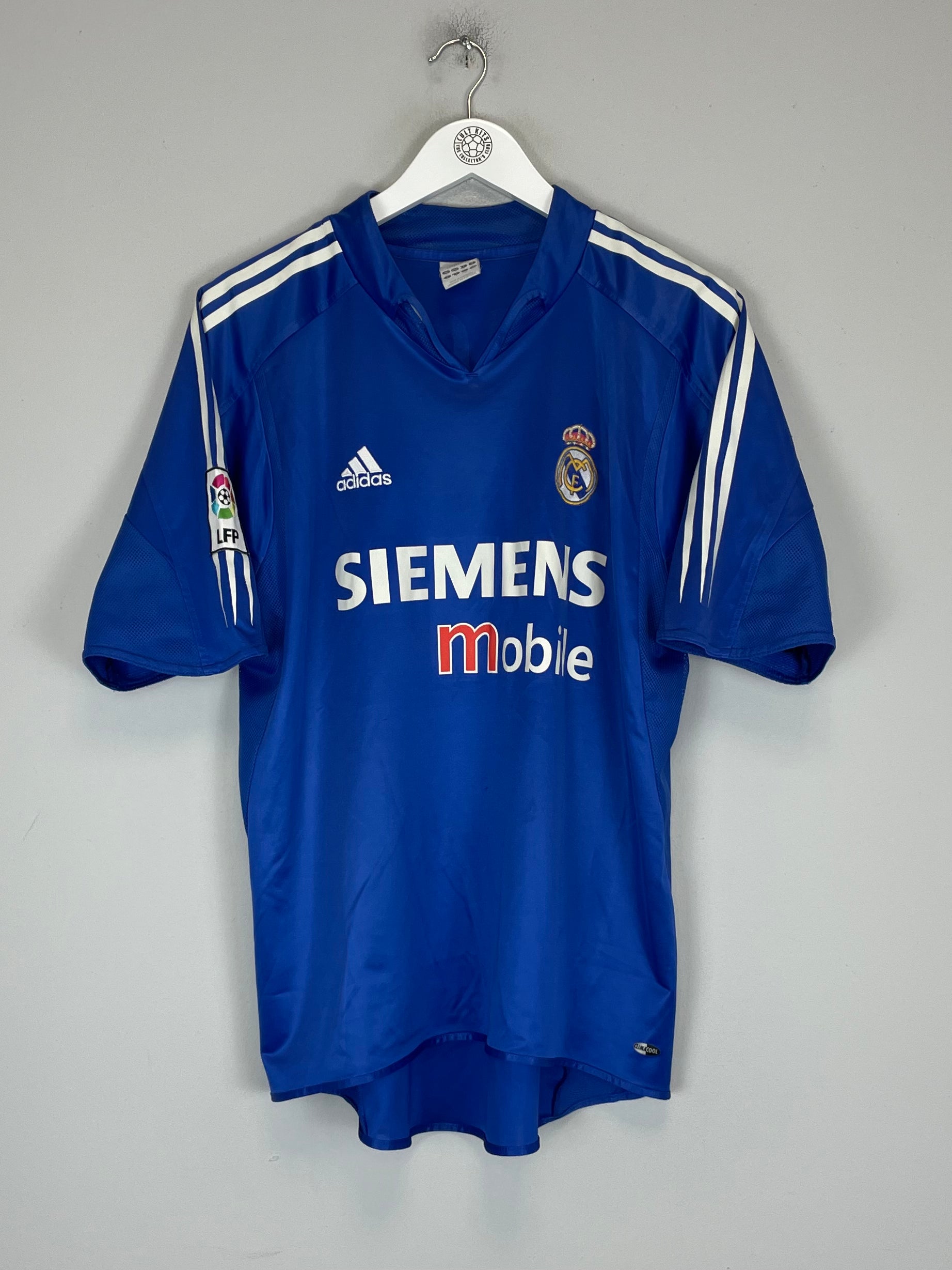 Shop 2004/05 REAL MADRID ZIDANE #5 THIRD SHIRT (L) ADIDAS, classic football shirts, vintage football shirts & retro soccer jerseys at Cult Kits