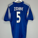 Shop 2004/05 REAL MADRID ZIDANE #5 THIRD SHIRT (L) ADIDAS, classic football shirts, vintage football shirts & retro soccer jerseys at Cult Kits
