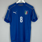 2016/17 ITALY MARCHISIO #8 HOME SHIRT (M) PUMA