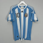 Shop 2010/11 ARGENTINA MESSI #10 HOME SHIRT (M) ADIDAS, classic football shirts, vintage football shirts & retro soccer jerseys at Cult Kits