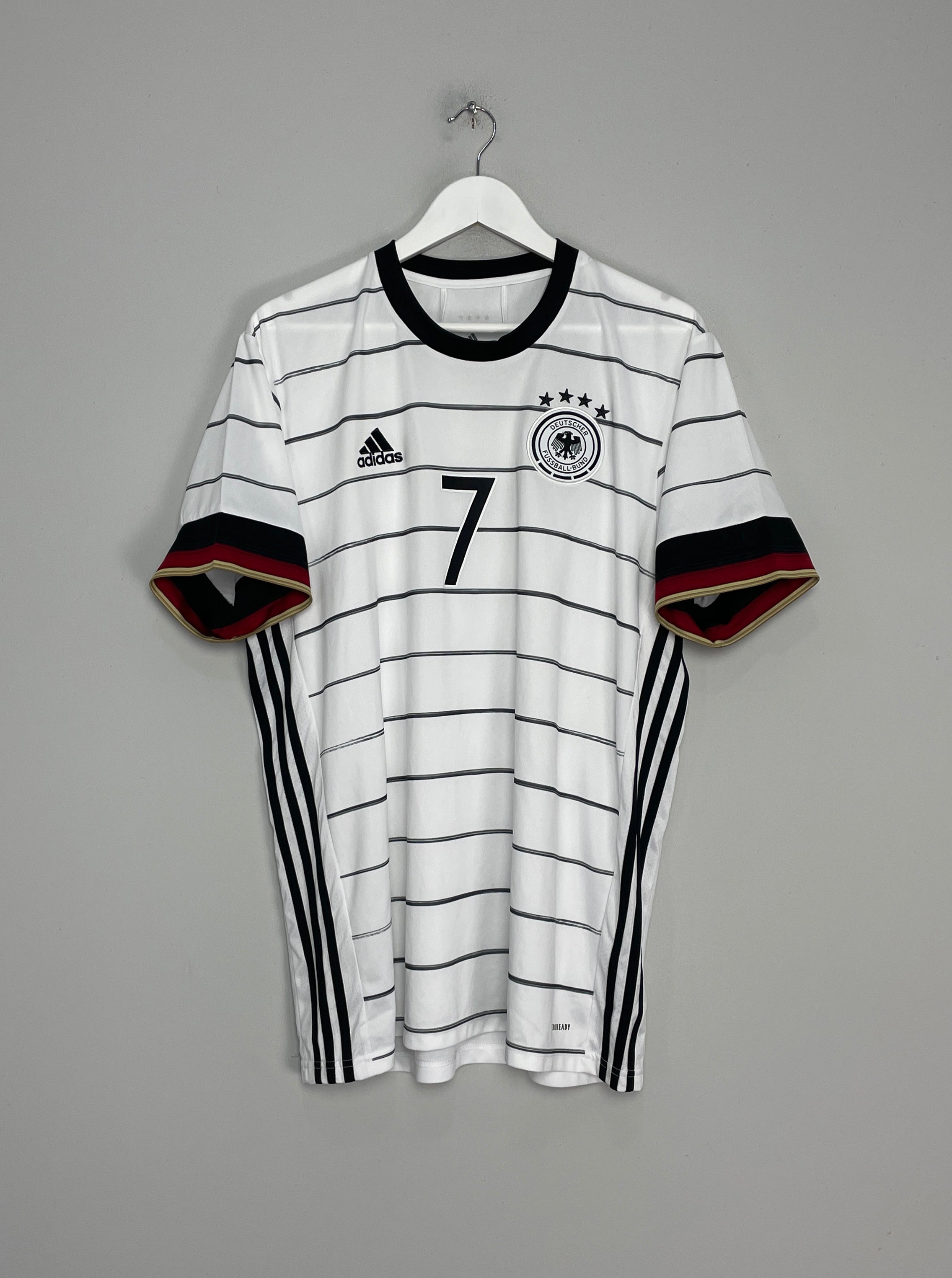 Shop 2020/21 GERMANY HAVERTZ #7 HOME SHIRT (XL) ADIDAS, classic football shirts, vintage football shirts & retro soccer jerseys at Cult Kits