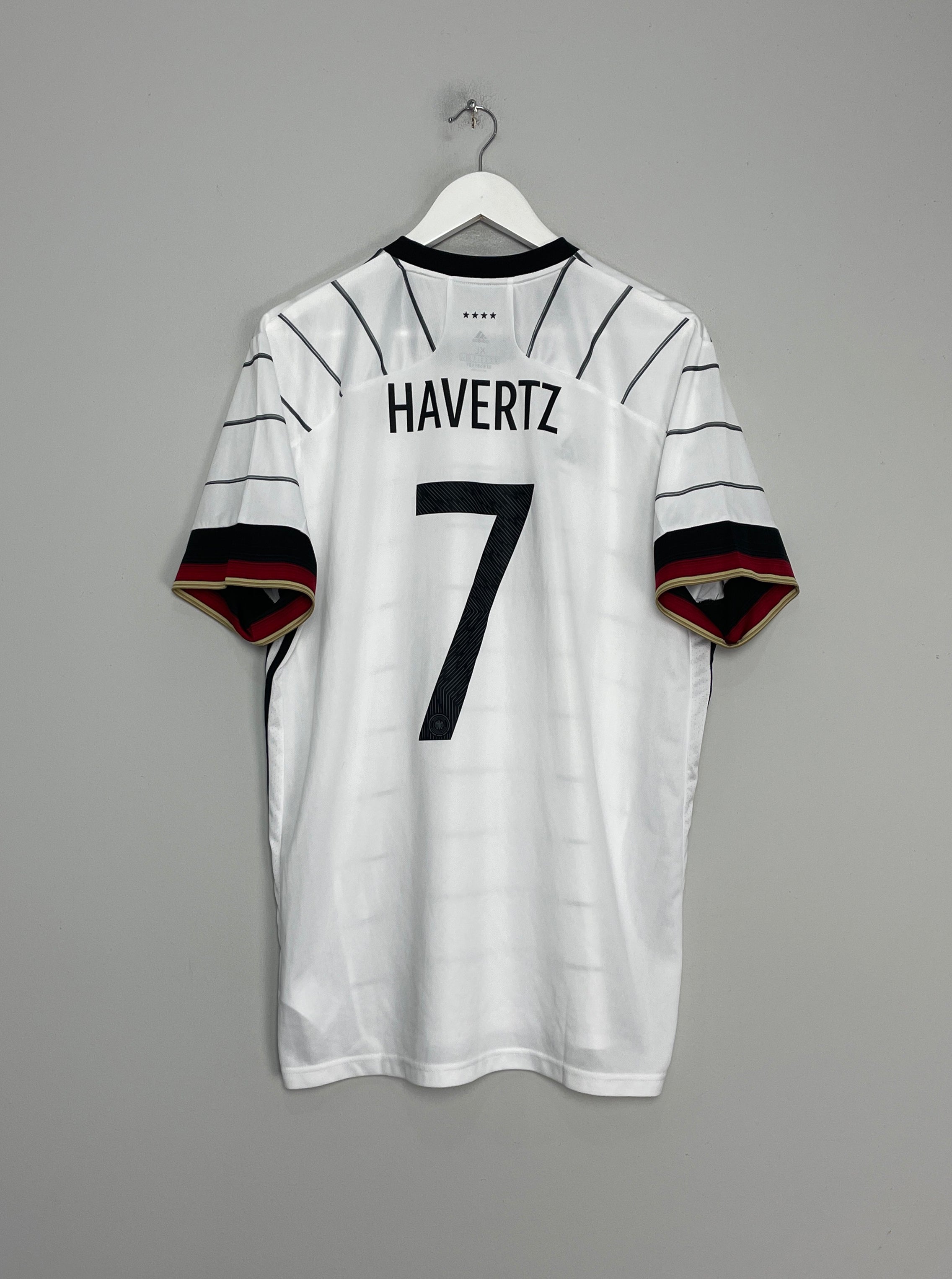 Shop 2020/21 GERMANY HAVERTZ #7 HOME SHIRT (XL) ADIDAS, classic football shirts, vintage football shirts & retro soccer jerseys at Cult Kits