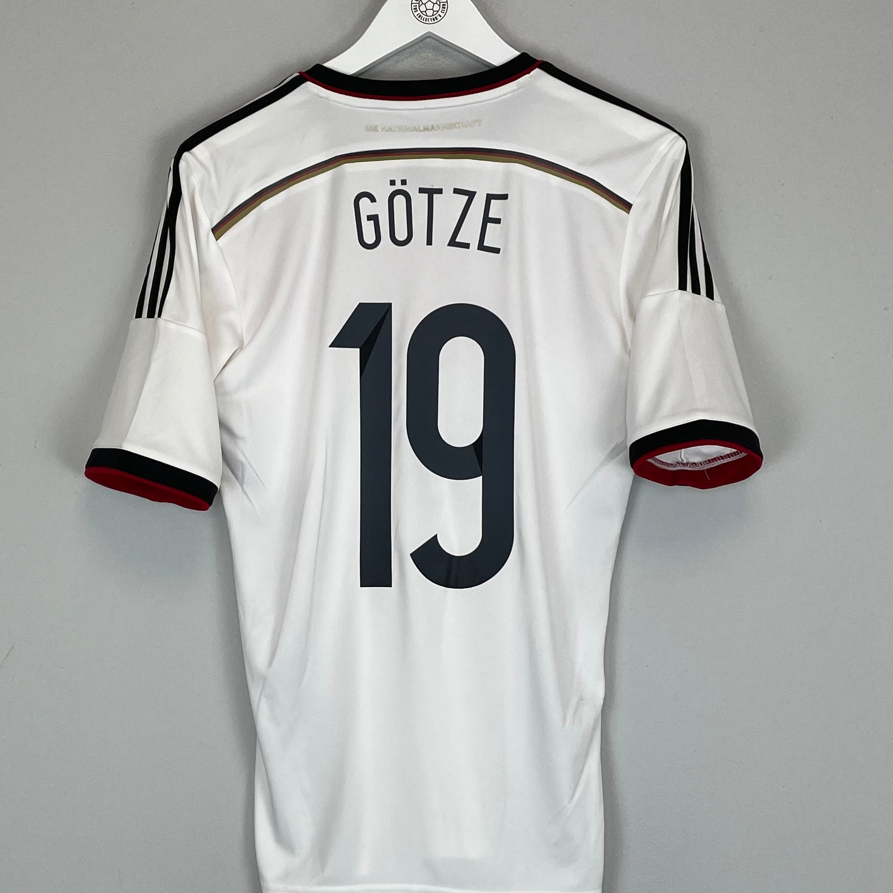 Shop 2014/15 GERMANY GOTZE #19 HOME SHIRT (S) ADIDAS, classic football shirts, vintage football shirts & retro soccer jerseys at Cult Kits