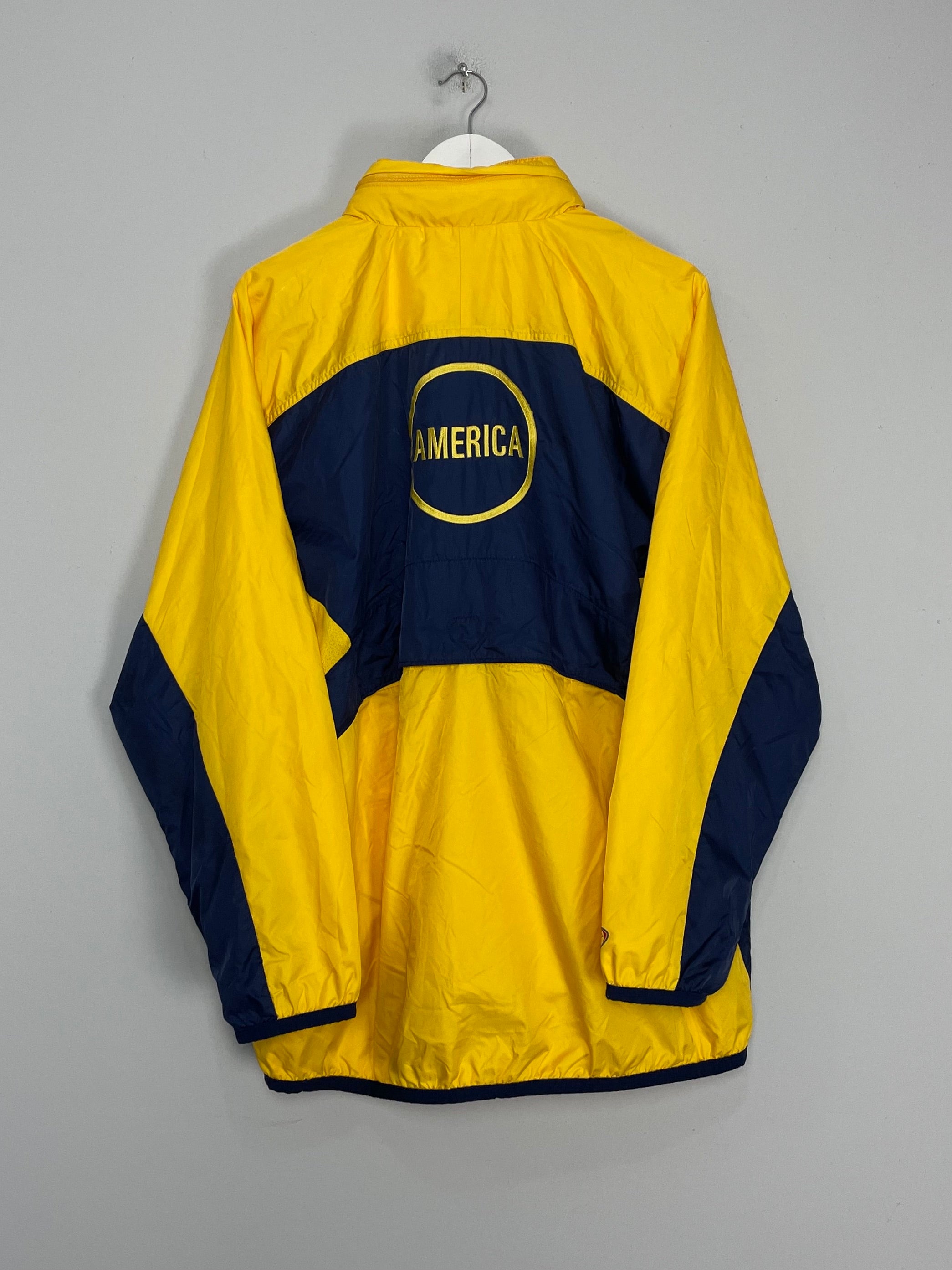 Shop 2001/02 CLUB AMERICA TRACK JACKET (L) NIKE, classic football shirts, vintage football shirts & retro soccer jerseys at Cult Kits