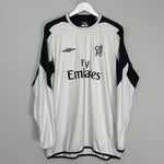 Shop 2004/05 CHELSEA CECH #1 GK SHIRT (XXL) UMBRO, classic football shirts, vintage football shirts & retro soccer jerseys at Cult Kits
