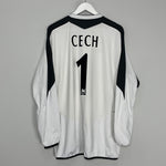 Shop 2004/05 CHELSEA CECH #1 GK SHIRT (XXL) UMBRO, classic football shirts, vintage football shirts & retro soccer jerseys at Cult Kits