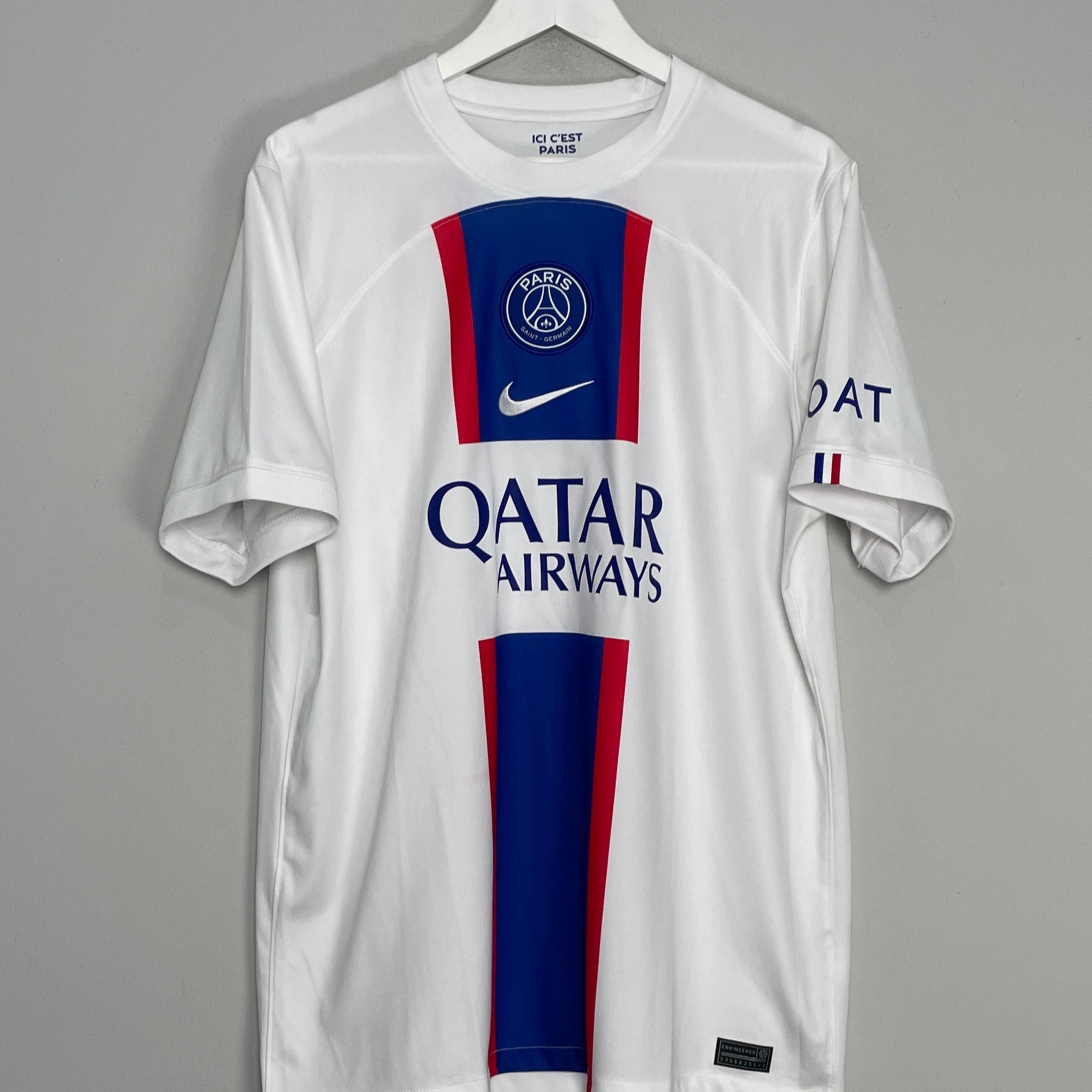 Shop 2022/23 PSG THIRD SHIRT (XL) NIKE, classic football shirts, vintage football shirts & retro soccer jerseys at Cult Kits