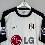 2009/10 FULHAM ZAMORA #25 *MATCH WORN vs MANCHESTER UNITED* HOME SHIRT (L) NIKE