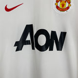 2010/11 MANCHESTER UNITED CHICHARITO #14 AWAY SHIRT (M) NIKE