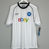 Shop 2023/24 NAPOLI *BNWT* AWAY SHIRT (XXL) EA7, classic football shirts, vintage football shirts & retro soccer jerseys at Cult Kits