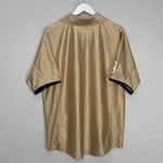 Shop 2001/03 BARCELONA AWAY SHIRT (M) NIKE, classic football shirts, vintage football shirts & retro soccer jerseys at Cult Kits