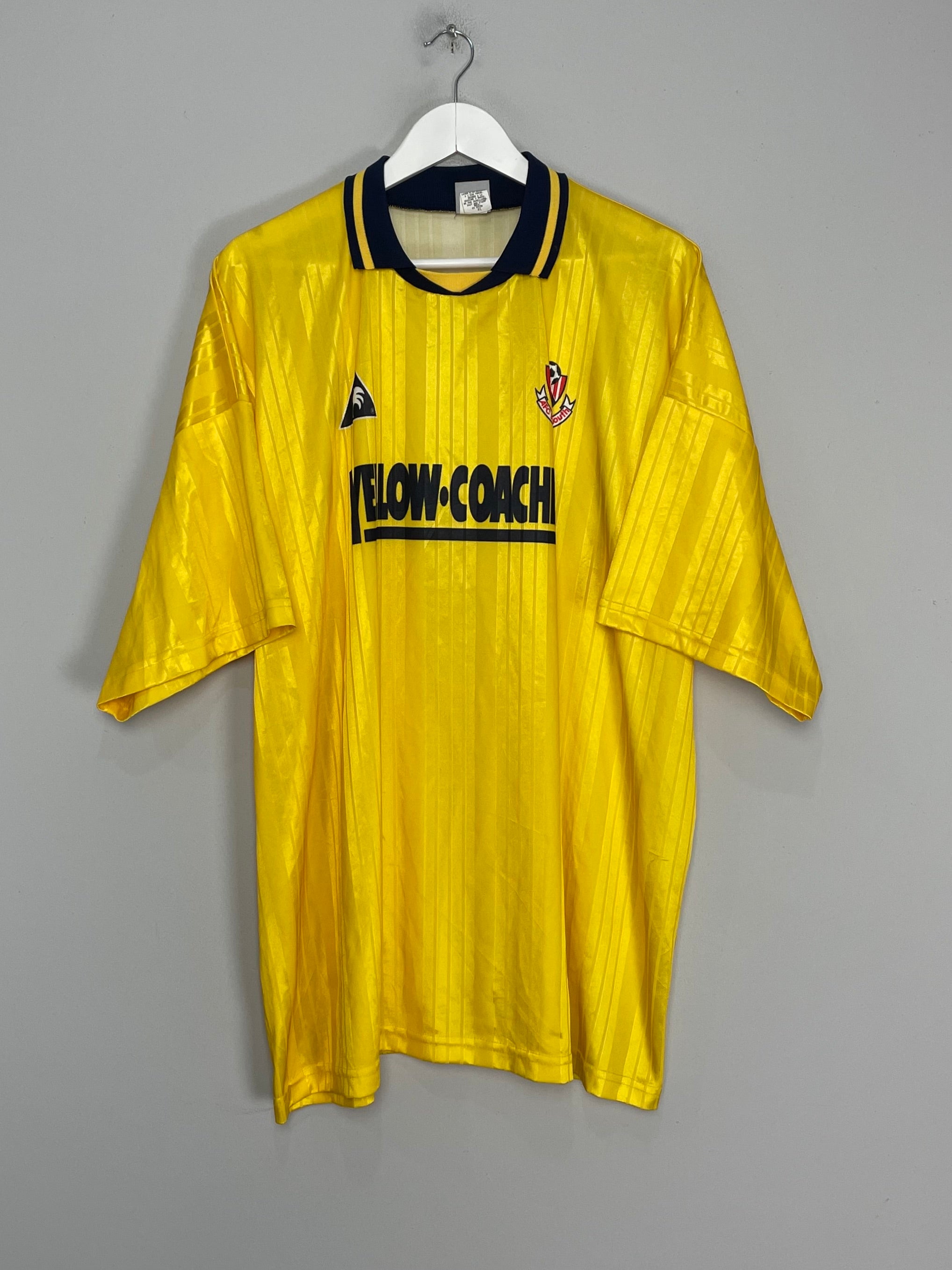 Shop 1995/96 BOURNEMOUTH AWAY SHIRT (XL) LE COQ, classic football shirts, vintage football shirts & retro soccer jerseys at Cult Kits