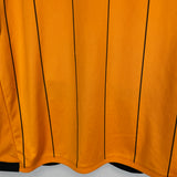 2009/10 HULL CITY GHILAS #23 *MATCH WORN vs MANCHESTER UNITED* L/S HOME SHIRT (M) UMBRO