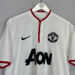 Shop 2012/14 MANCHESTER UNITED ROONEY #10 AWAY SHIRT (L) NIKE, classic football shirts, vintage football shirts & retro soccer jerseys at Cult Kits