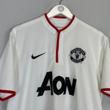 Shop 2012/14 MANCHESTER UNITED ROONEY #10 AWAY SHIRT (L) NIKE, classic football shirts, vintage football shirts & retro soccer jerseys at Cult Kits