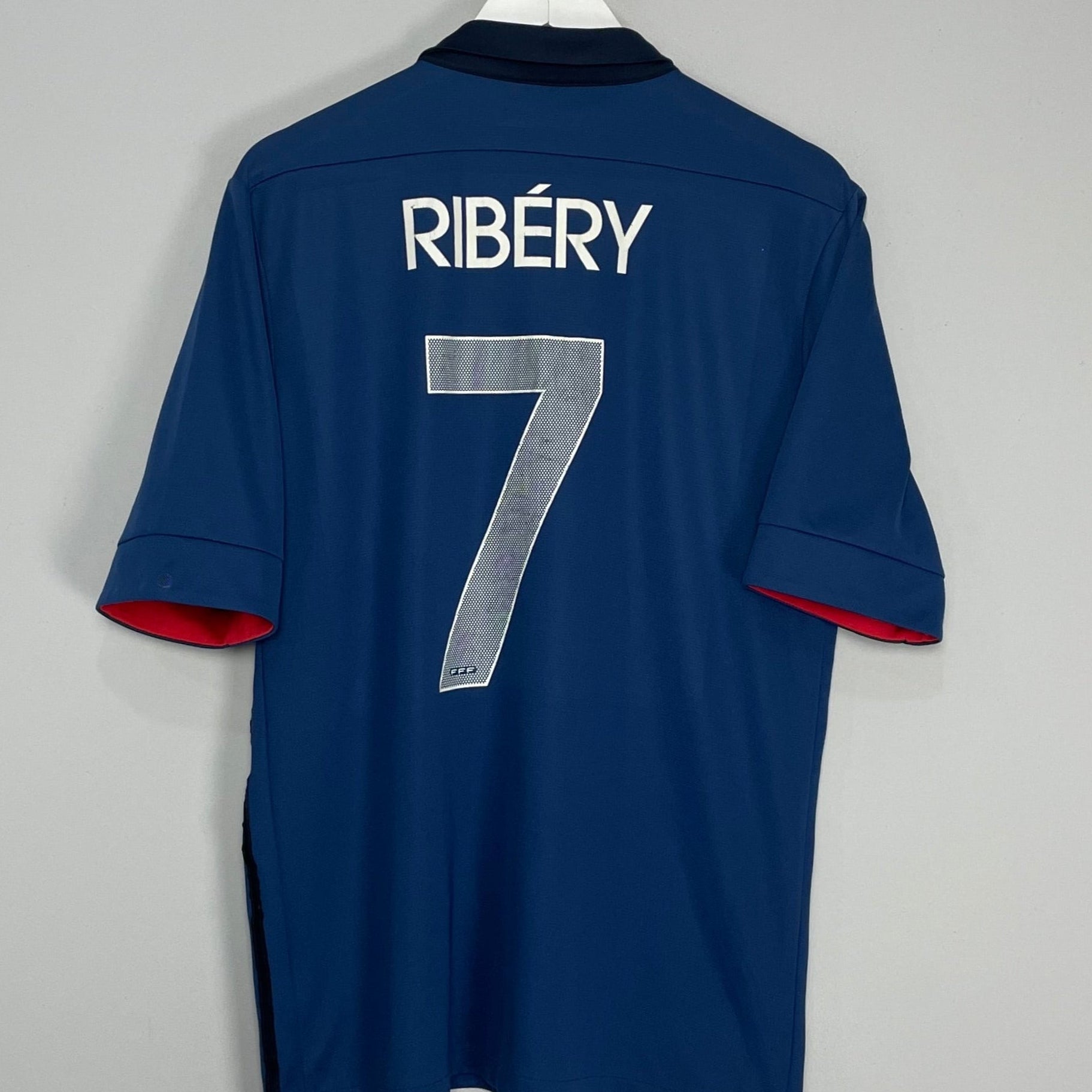 Shop 2011/12 FRANCE RIBERY #7 HOME SHIRT (L) NIKE, classic football shirts, vintage football shirts & retro soccer jerseys at Cult Kits