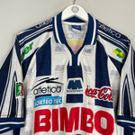Shop 1999/01 MONTERREY #58 HOME SHIRT (XL) ATLETICA, classic football shirts, vintage football shirts & retro soccer jerseys at Cult Kits