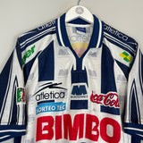 Shop 1999/01 MONTERREY #58 HOME SHIRT (XL) ATLETICA, classic football shirts, vintage football shirts & retro soccer jerseys at Cult Kits