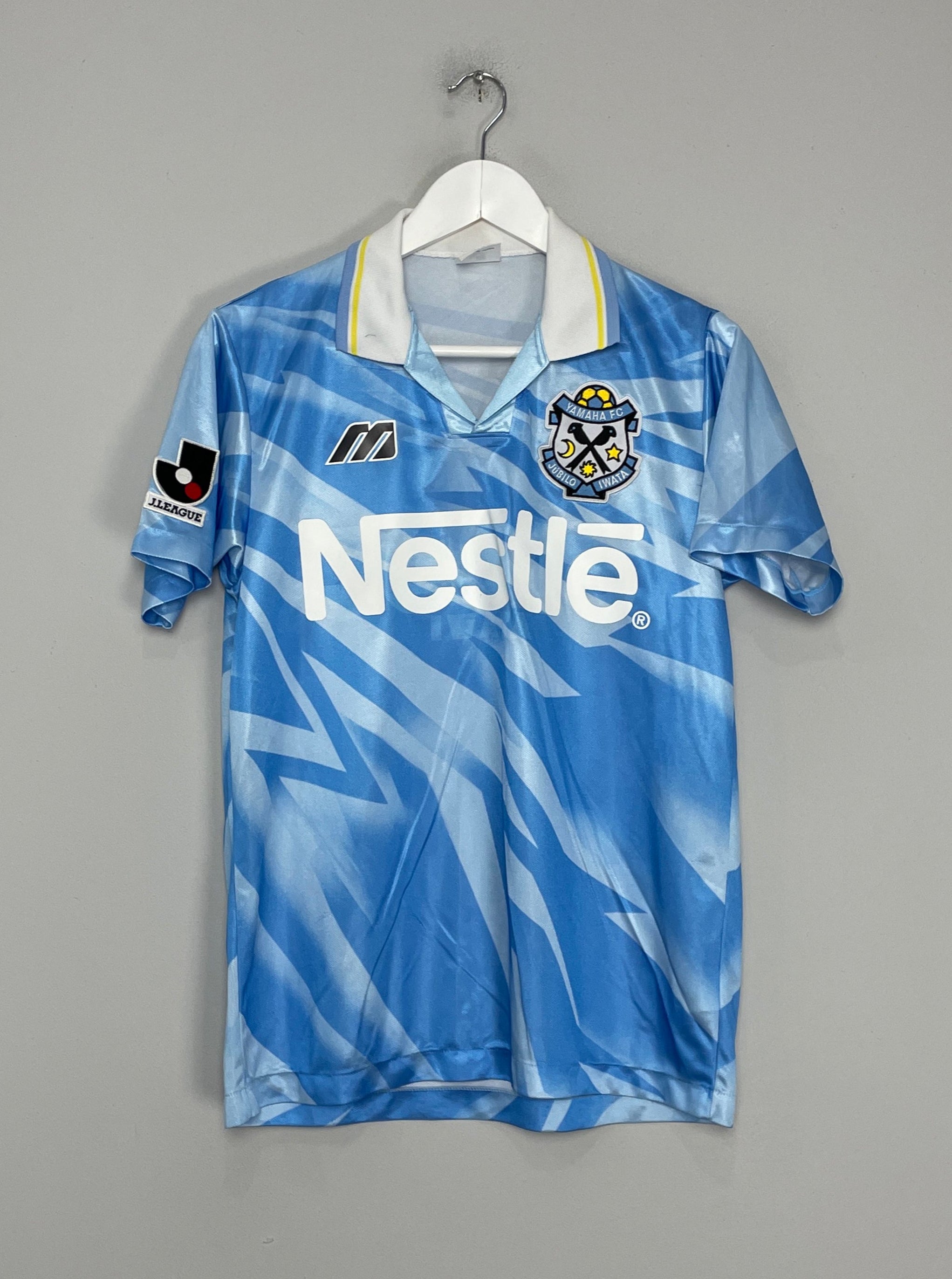 Shop 1994/95 JUBILO IWATA HOME SHIRT (M) MIZUNO, classic football shirts, vintage football shirts & retro soccer jerseys at Cult Kits