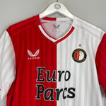 Shop 2023/24 FEYENOORD HOME SHIRT (L) CASTORE, classic football shirts, vintage football shirts & retro soccer jerseys at Cult Kits