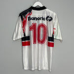 Shop 1993 SANTA CRUZ #10 AWAY SHIRT (L) CCS, classic football shirts, vintage football shirts & retro soccer jerseys at Cult Kits