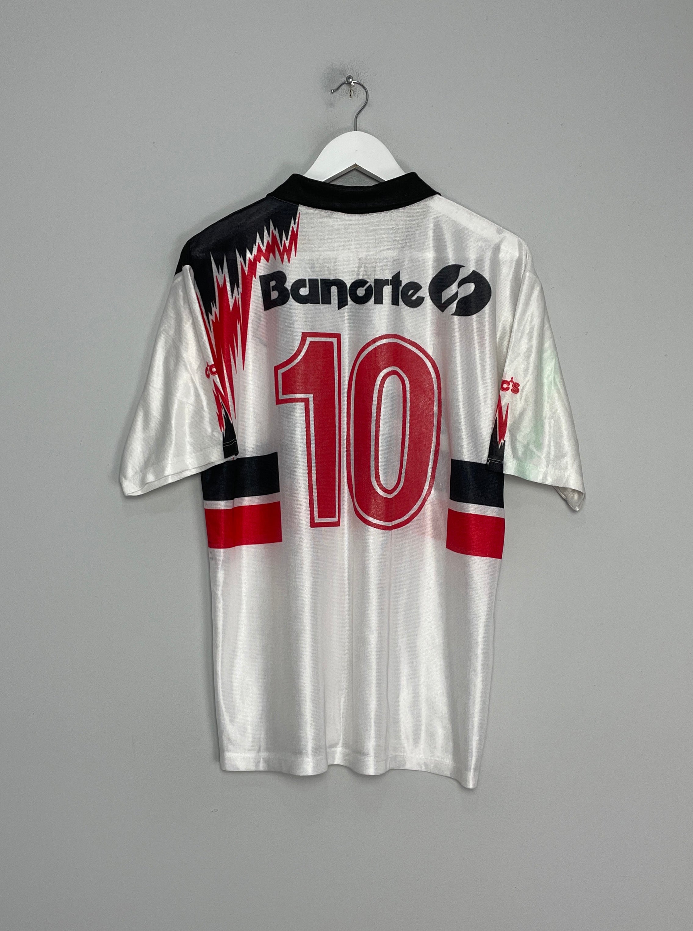 Shop 1993 SANTA CRUZ #10 AWAY SHIRT (L) CCS, classic football shirts, vintage football shirts & retro soccer jerseys at Cult Kits