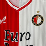 Shop 2023/24 FEYENOORD HOME SHIRT (L) CASTORE, classic football shirts, vintage football shirts & retro soccer jerseys at Cult Kits
