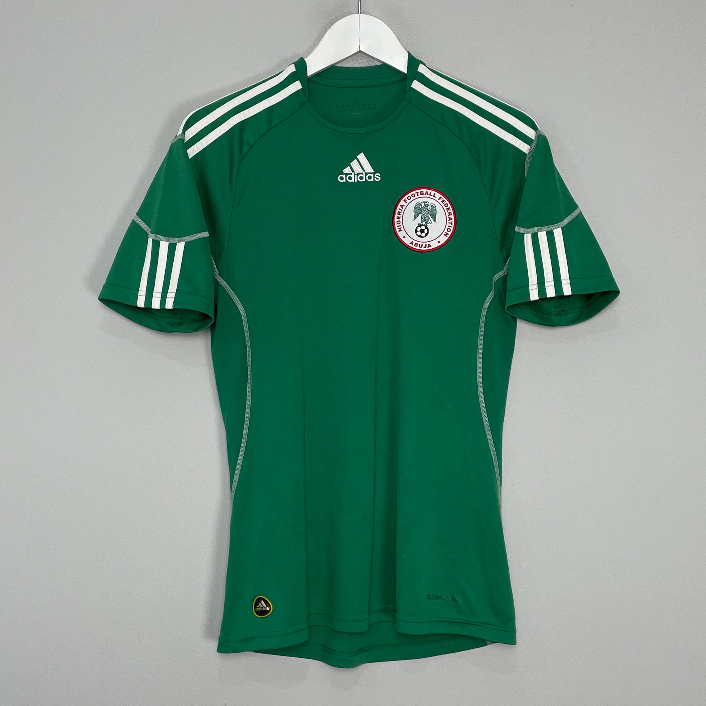 Shop 2010/11 NIGERIA HOME SHIRT (S) ADIDAS, classic football shirts, vintage football shirts & retro soccer jerseys at Cult Kits
