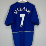Shop 2002/03 MANCHESTER UNITED BECKHAM #7 THIRD SHIRT (XL) NIKE, classic football shirts, vintage football shirts & retro soccer jerseys at Cult Kits