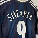 Shop 2004/05 NEWCASTLE UNITED SHEARER #9 AWAY SHIRT (XL) ADIDAS, classic football shirts, vintage football shirts & retro soccer jerseys at Cult Kits