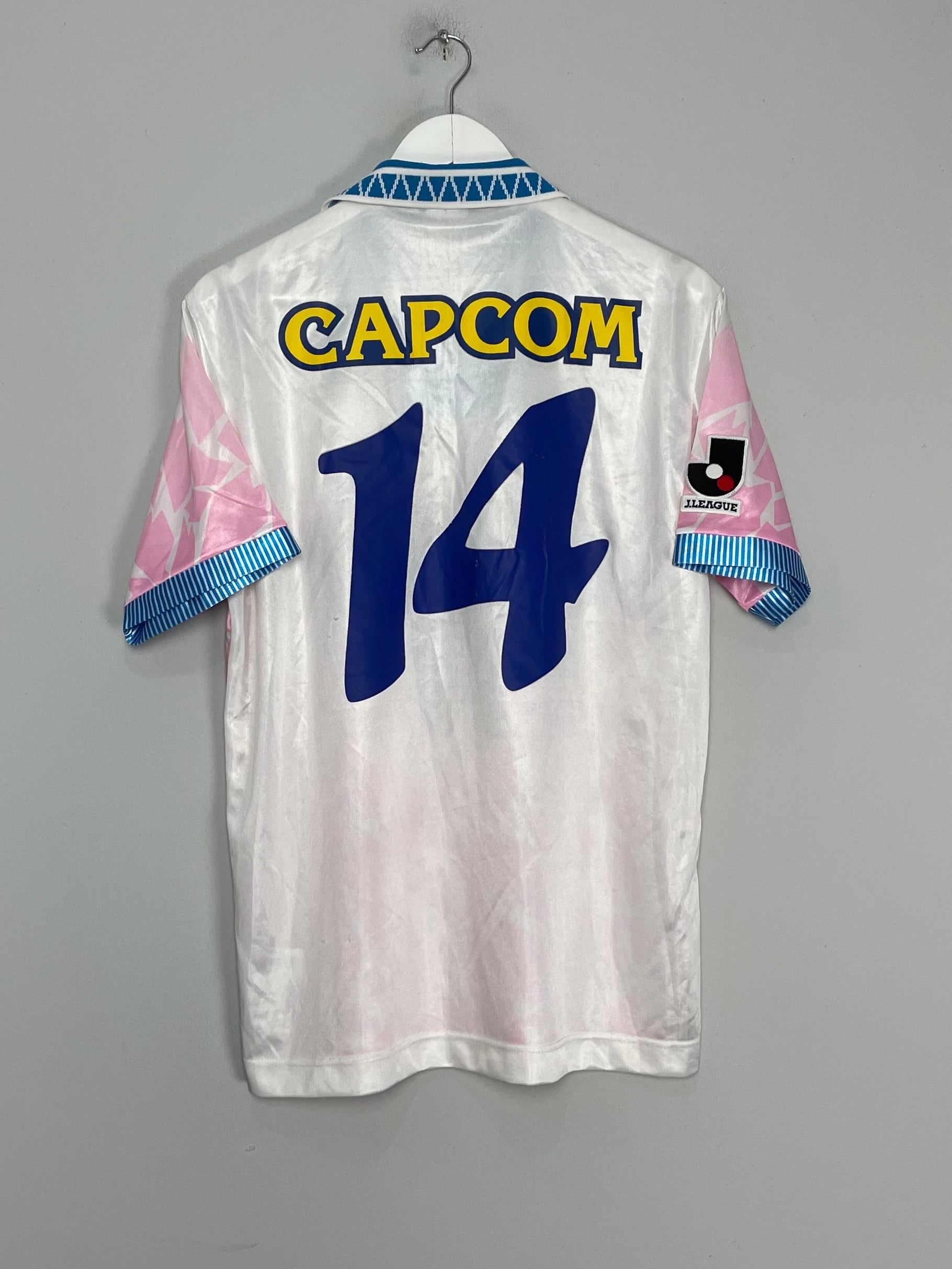 Shop 1995/97 CEREZO OSAKA #14 AWAY SHIRT (L) MIZUNO, classic football shirts, vintage football shirts & retro soccer jerseys at Cult Kits