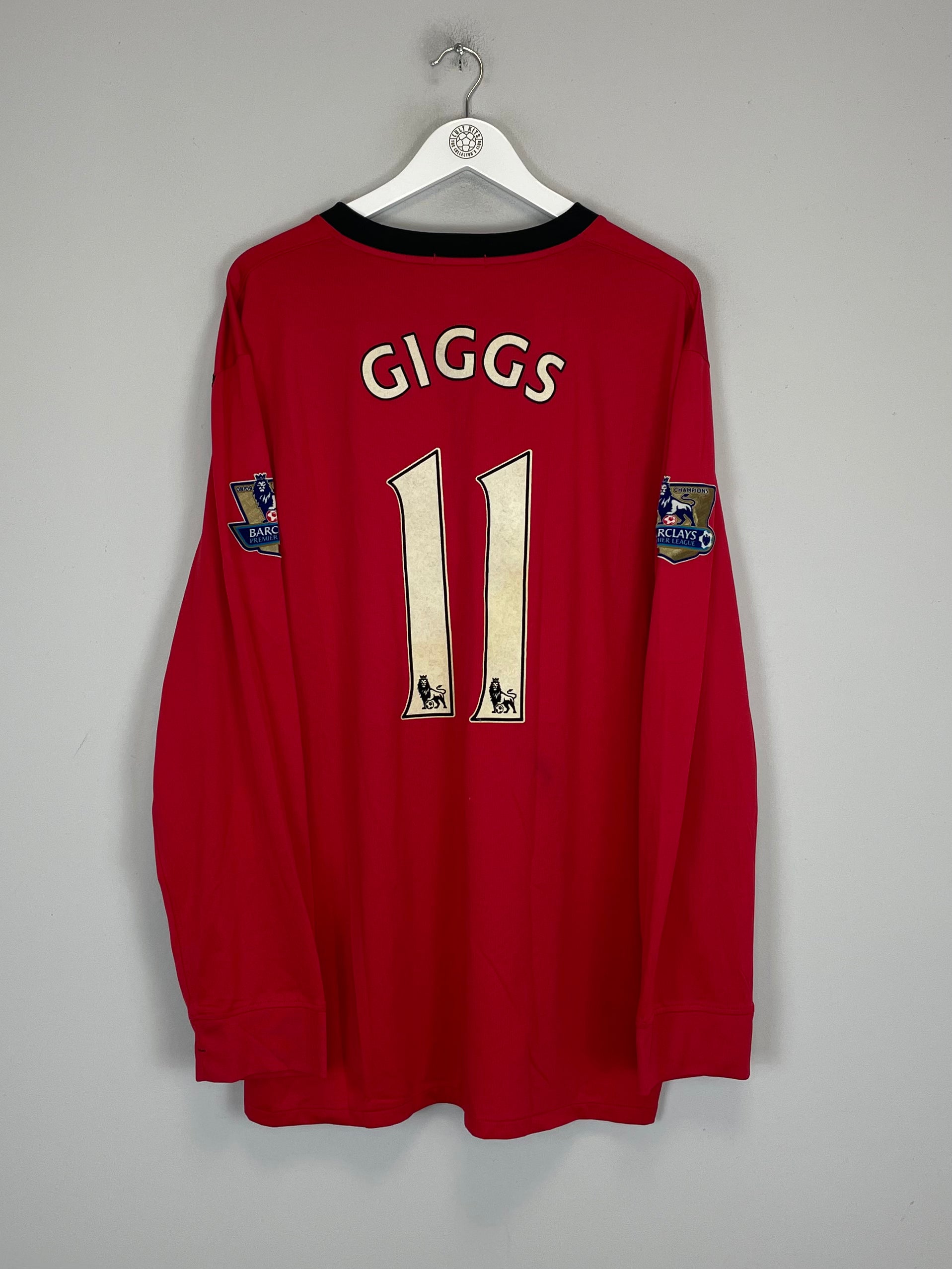2009/10 MANCHESTER UNITED GIGGS #11 L/S HOME SHIRT (XXXL) NIKE – Cult Kits