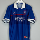 1997/99 RANGERS GATTUSO #22 HOME SHIRT (M) NIKE