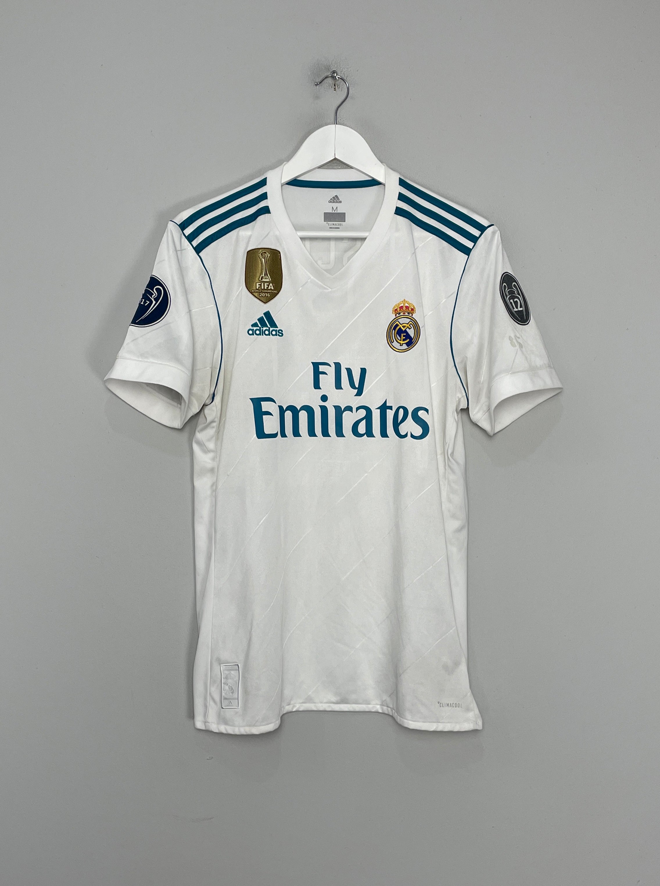 Shop 2017/18 REAL MADRID ISCO #22 HOME SHIRT (M) ADIDAS, classic football shirts, vintage football shirts & retro soccer jerseys at Cult Kits