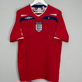 Shop 2008/10 ENGLAND AWAY SHIRT (L) UMBRO, classic football shirts, vintage football shirts & retro soccer jerseys at Cult Kits