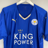 Shop 2015/16 LEICESTER CITY ULLOA #23 HOME SHIRT (L) PUMA, classic football shirts, vintage football shirts & retro soccer jerseys at Cult Kits