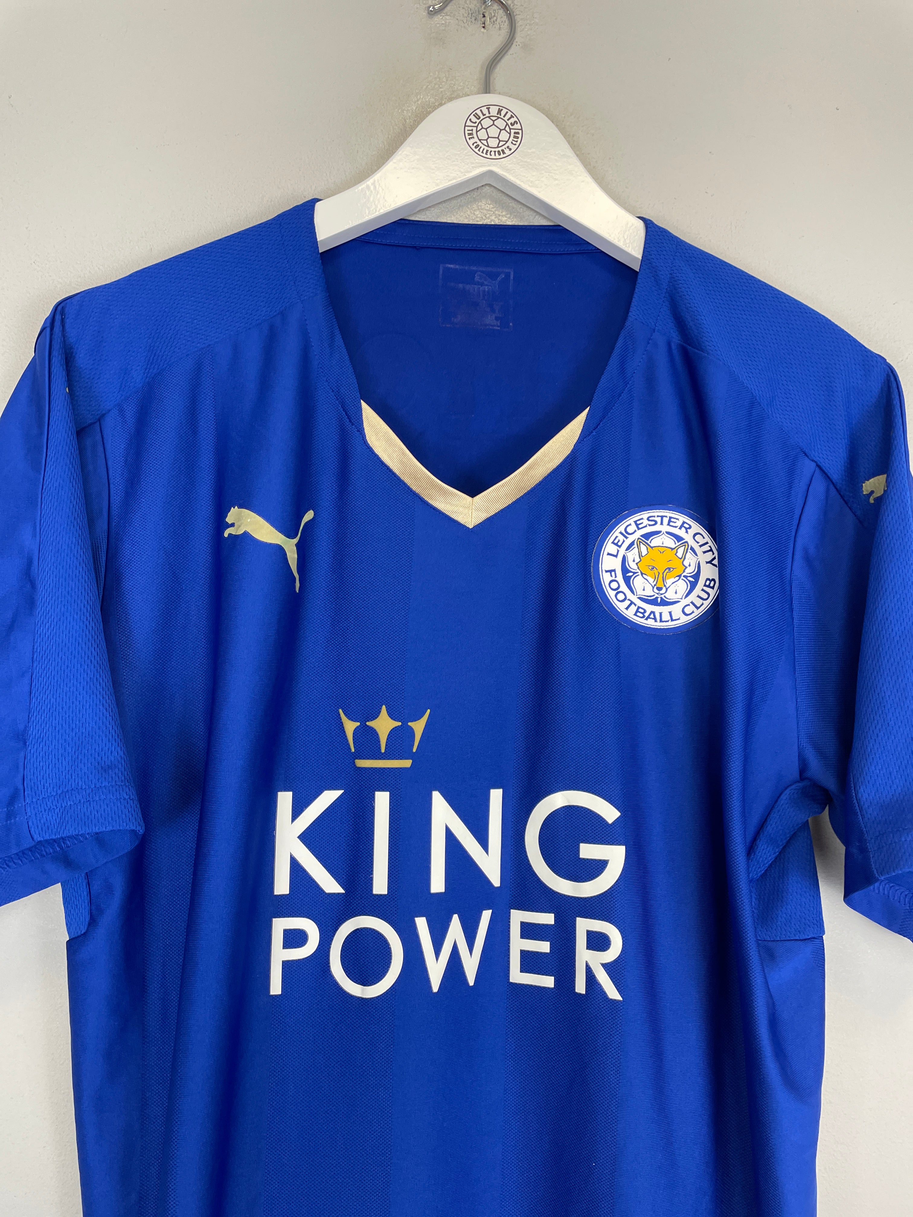 Shop 2015/16 LEICESTER CITY ULLOA #23 HOME SHIRT (L) PUMA, classic football shirts, vintage football shirts & retro soccer jerseys at Cult Kits