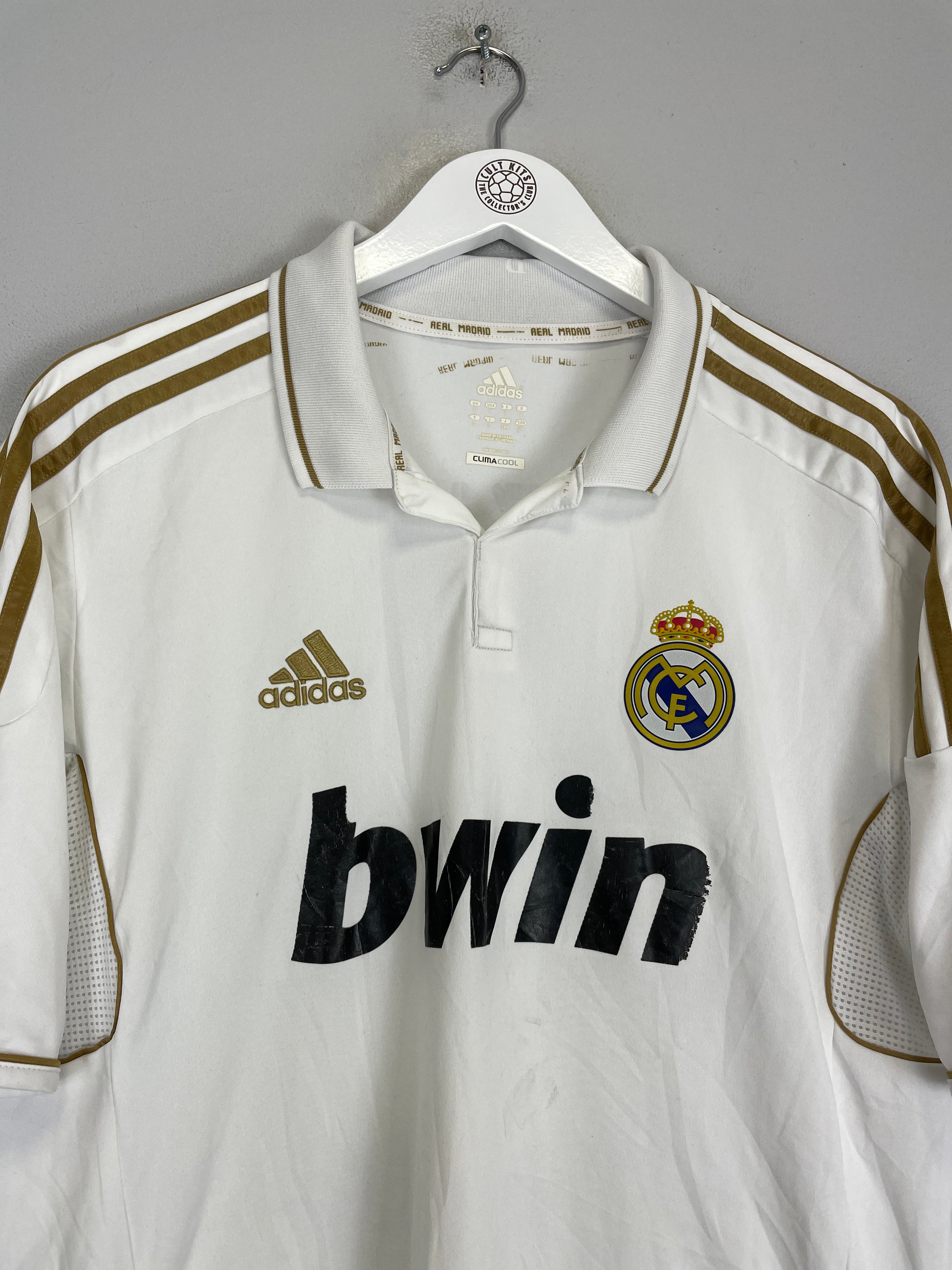 Shop 2011/12 REAL MADRID OZIL #23 HOME SHIRT (L) ADIDAS, classic football shirts, vintage football shirts & retro soccer jerseys at Cult Kits
