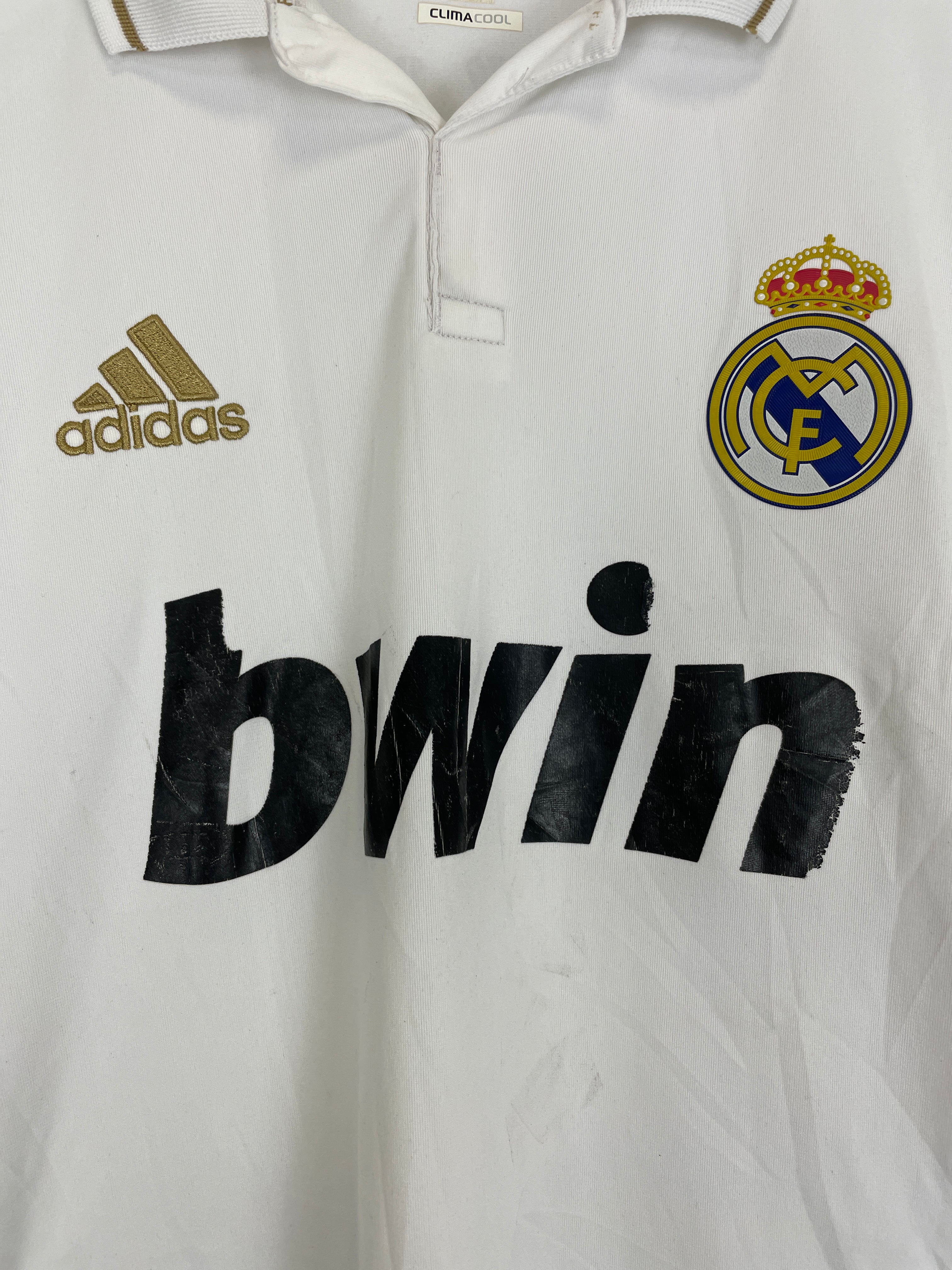 Shop 2011/12 REAL MADRID OZIL #23 HOME SHIRT (L) ADIDAS, classic football shirts, vintage football shirts & retro soccer jerseys at Cult Kits
