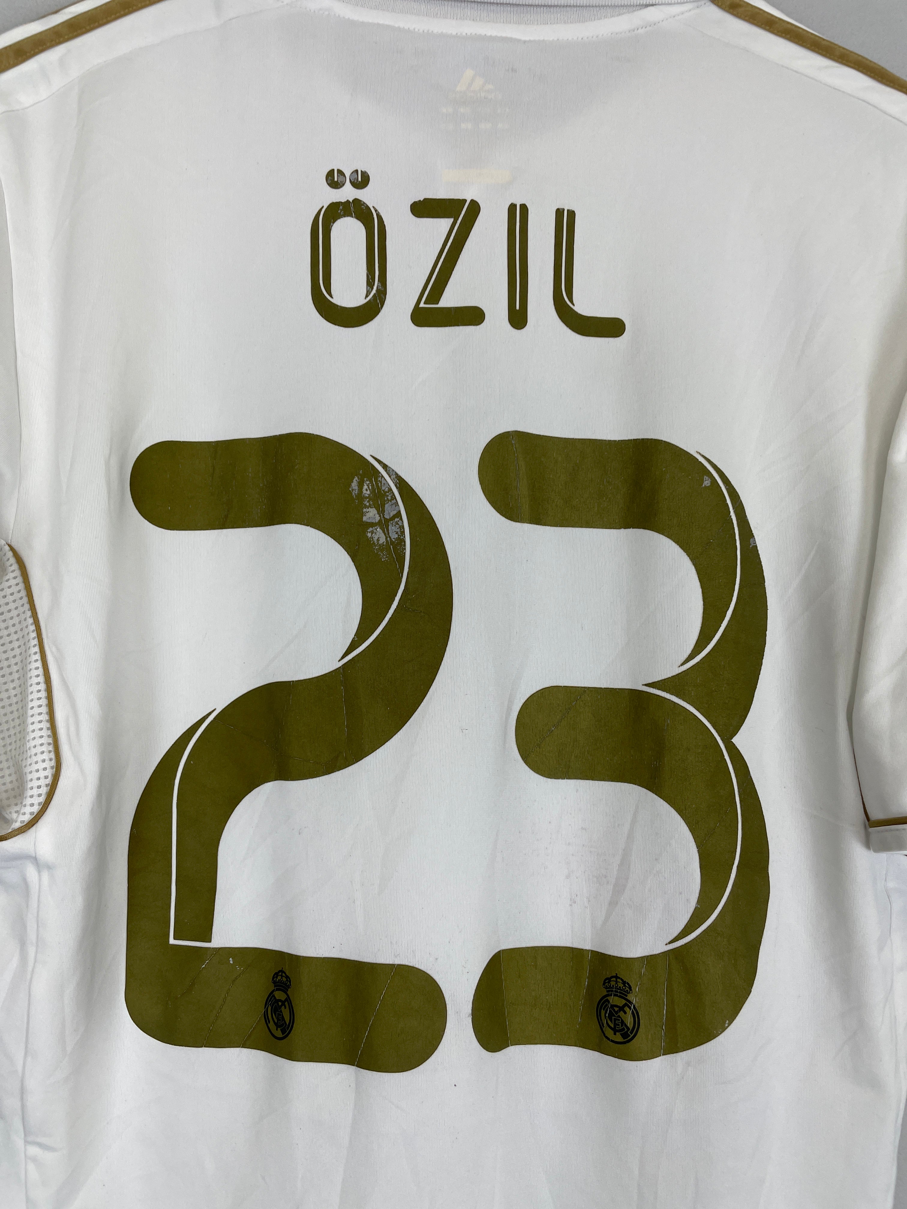 Shop 2011/12 REAL MADRID OZIL #23 HOME SHIRT (L) ADIDAS, classic football shirts, vintage football shirts & retro soccer jerseys at Cult Kits