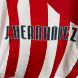 Shop 2008/09 CHIVAS GUADALAJARA HERNANDEZ #25 HOME SHIRT (L) REEBOK, classic football shirts, vintage football shirts & retro soccer jerseys at Cult Kits