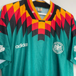 Shop 1994/96 GERMANY AWAY SHIRT (L) ADIDAS, classic football shirts, vintage football shirts & retro soccer jerseys at Cult Kits